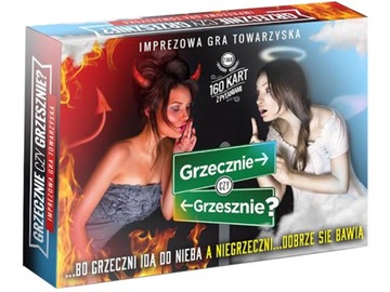 GRZECZNIE CZY GRZESZNIE GRA IMPREZOWA PANIEŃSKI 18