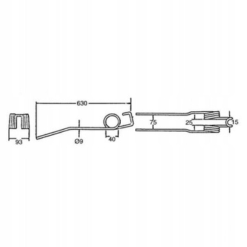 Грабли с пальцами Deutz KS 06583910 16504331