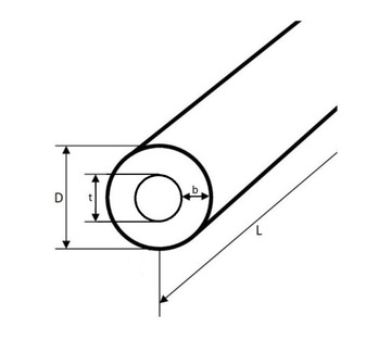 Полиамид PA6 70x30x1000mm рукав