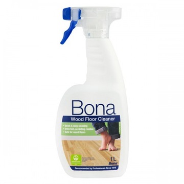 BONA WOOD FLOOR CLEANER - ŚRODEK DO MYCIA PODŁÓG DREWNIANYCH - SPRAY - 1L