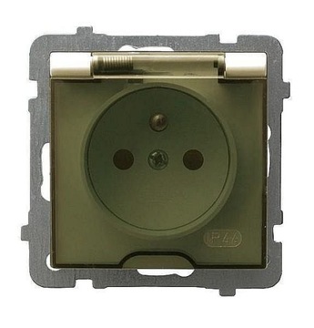 OSPEL AS Gniazdo hermetyczne IP44 GPH-1GZ/m/27/d