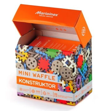 MARIOINEX Klocki Mini Waffle Wafle KONSTRUKTOR 300