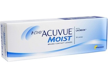 Soczewki jednodniowe 1-Day ACUVUE MOIST 30szt