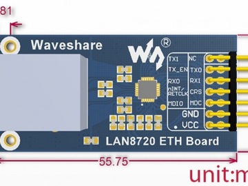 LAN8720 Плата ETH Приемопередатчик Ethernet 10/100