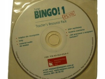 NEW BINGO 1 PLUS SPRAWDZIANY testy AUDIO CD