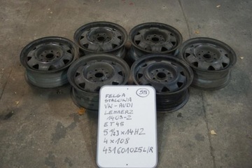 Felga stalowa VW Audi 5,5Jx14H2 4x108 (59)