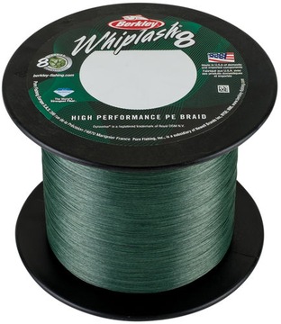 Berkley Whiplash 8 Braid Green 0,08mm 12,30kg