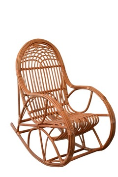 ПЛЕТЕНОЕ КРЕСЛО-КАЧАЛКА 'KING II' WICKER ROCKER