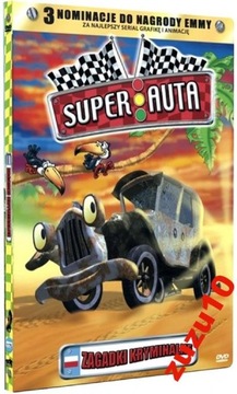 ** SUPER AUTA - ZAGADKI KRYMINALNE ** DVD NOWA