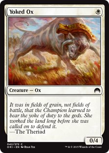 MTG 4x Yoked Ox