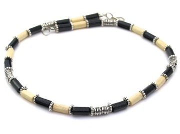 NASZYJNIK męski ORIENTALNY koraliki *** 45 [N345]
