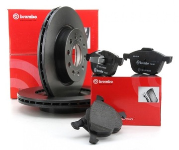 Tarcze i Klocki Brembo PRZÓD AUDI A4 B6 B7 312mm