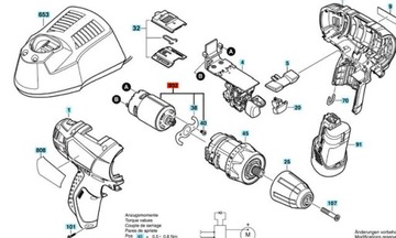 Отвертки Bosch Engine GSR10,8V-Li-2
