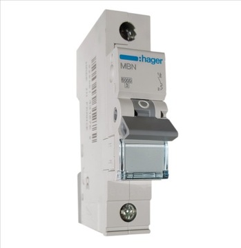 HAGER Wyłącznik nadprądowy B50A MBN150E 1-FAZ S301