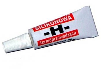 Pasta Silikonowa Termoprzewodząca H 7g tubka