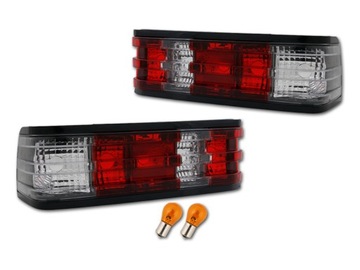 LAMPA TYL KPL MERCEDES 190 W 201 RED WHITE CLEAR