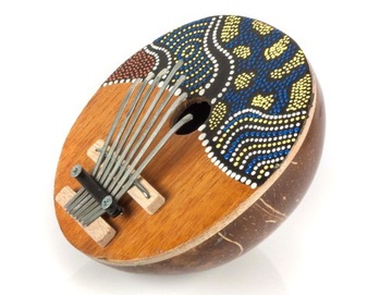 KARIMBA Orientalny INSTRUMENT KALIMBA Z KOKOSA