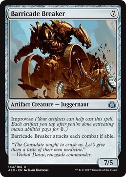 MTG 4x Barricade Breaker (Uncommon)
