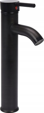 BATERIA UMYWALKOWA CZARNA WYSOKA RETRO BLACK 2
