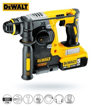 КОМБО-набор из 6 инструментов с аккумуляторами DeWALT DCK654P3T 3x5 Ач.