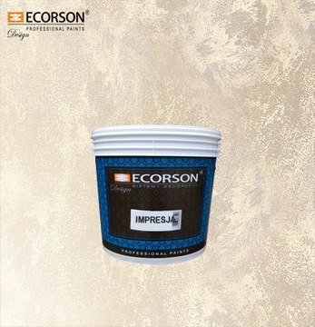 Farba dekoracyjna Impresja SILVER 5kg Ecorson
