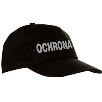 Czapka POLICJA STRAŻ OCHRONA RATOWNIK ODBLASK Flex
