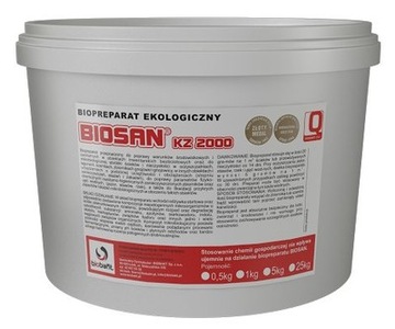 BIOSAN KZ 2000 5kg -bakterie oczyszczalnie szamba