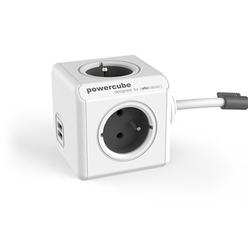 USB-удлинитель PowerCube длиной 1,5 м 2x USB x 4x230 В