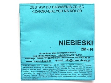 Toner niebieski do tonowania zdjęć czarno białych