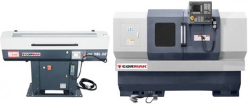 TOKARKA CNC 500x850 + MAGAZYNO- PODAJNIK PRĘTÓW