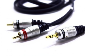 РАЗЪЕМ AUX CABLE 3,5 – 2 RCA CINCH, 0,5 м VITALCO