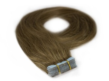 ЛЕНТА ДЛЯ ВОЛОС СЭНДВИЧ НА 45 СМ СЭНДВИЧ 2 ЛЕНТА коричневая 4