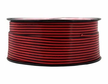 KABEL PRZEWÓD GŁOŚNIKOWY 2x1,00mm Cca K618 1metr