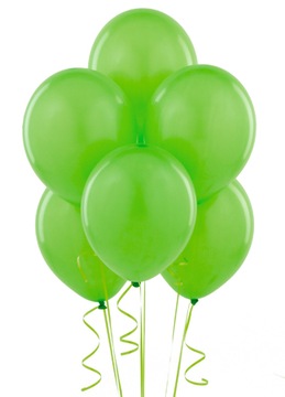 Balony Lateksowe Pastelowe ZIELONE Jabłko Wesele Urodziny 12 cali 25szt.
