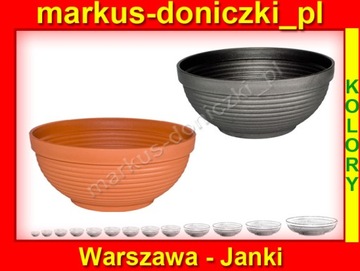 Вазон Чаша Terracotta Miet диаметром 17х8,4 см - цвет терракотовый