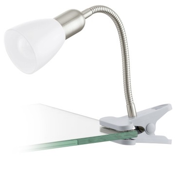 Lampka biurkowa Eglo Dakar biały moc do 3 W