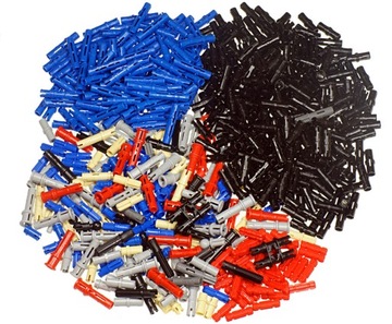 LEGO TECHNIC 659szt kołki / pin / kołek / kołeczki