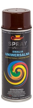 Farba Emalia Spray Lakier Ral 8016 Brązowy Champion