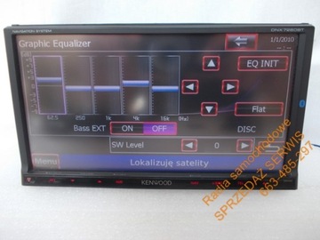 KENWOOD DNX7260BT GPS 2023 USB DVD BT GWARANCJA