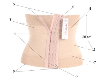 Orirose BELT, сильно СТРУЯЩИЙ корсет, моделирующий послеродовую талию.