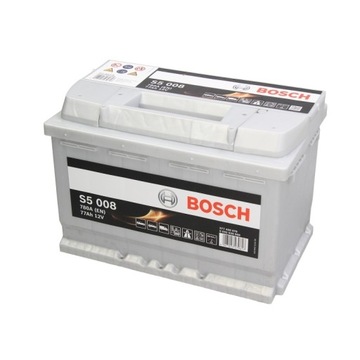 АККУМУЛЯТОР BOSCH SILVER S5 77Ач 780А P+