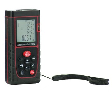 DALMIERZ LASEROWY LCD MIERNIK ODLEGŁOŚCI 40M