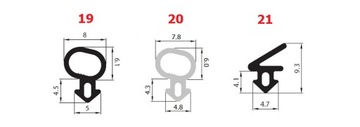 REHAU S-1387 Уплотнитель оконный