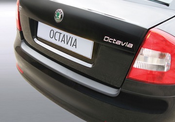 ЗАЩИТНАЯ НАКЛАДКА БАМПЕРА SKODA OCTAVIA II SEDAN 2008-2013 гг.