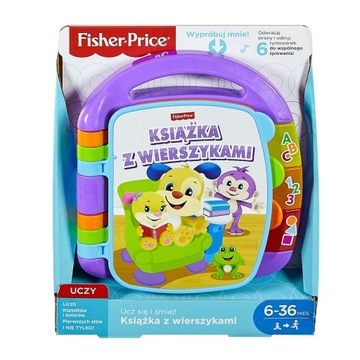 FISHER PRICE KSIĄŻECZKA Z WIERSZYKAMI FRC70