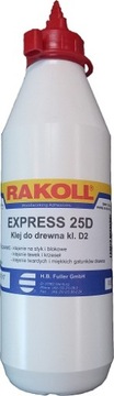 Klej do drewna RAKOLL EXPRESS 25D 0,5 KG 500g