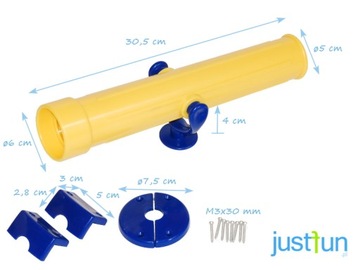 Телескоп для детской площадки JF, зеленый