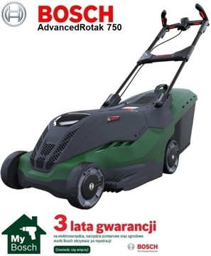 Электрическая газонокосилка BOSCH ADVANCEDROTAK 750