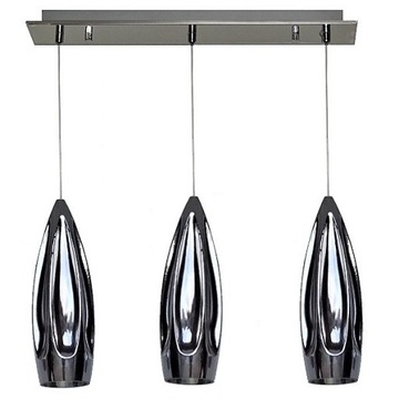 LAMPA INERO SZKŁO CHROMOWANE SANNELI DESIGN