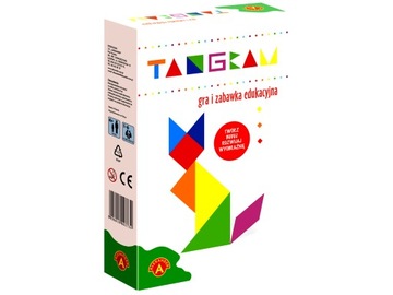 ALEXANDER GRA EDUKACYJNA TANGRAM MINI ŁAMIGŁÓWKA